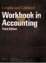 LANGLEY AND CALDICOTT WORKBOOK IN ACCOUNTING THIRD EDITION 1981 PDF电子版封面 0408106808 F.P.LANGLEY