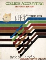 COLLEGE ACCOUNTING ELEVENTH EDITION（1982 PDF版）