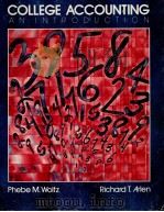 COLLEGE ACOUNTING AN INTRODUCTION 1978 PDF电子版封面 0070715513