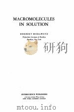 MACROMOLECULES IN SOLUTION（1965 PDF版）