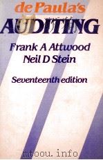 DE PAULA'S AUDITING SEVETEENTH EDITION 1970 PDF电子版封面 0273025015 FRANK A.ATTWOOD