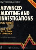 ADVANCED AUDITING AND INVESTIGATIONS SECOND EDITION 1986 PDF电子版封面 0712106863 EMILE WOOLF
