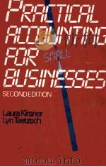 PRACTICAL ACCOUNTING FOR SMALL BUSINESSES SECOND EDITION 1983 PDF电子版封面 0442284209 LYN TAETZSCH