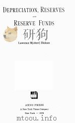 DEPRECIATION RESERVES AND RESERVE FUNDS（1976 PDF版）