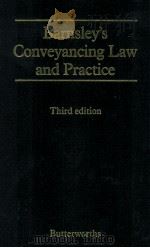 BARNSLEY'S CONVEYANCING LAW AND PRACTICE THIRD EDITION   1988  PDF电子版封面  0406556342  D G BARNSLEY 