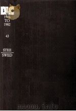 THE BRITISH LIBRARY GENERAL CATALOGUE OF PRINTED BOOKS 1976 TO 1982 43 STEE-SWED 1983 PDF电子版封面 0862915287 K.G.SAUR
