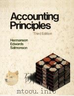 ACCOUNTING PRICIPLES THIRD EDITION   1986  PDF电子版封面  025603415X   