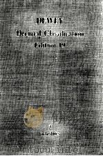 DEWEY DECIMAL CLASSIFICATION AND RELATIVE INDEX（1977 PDF版）