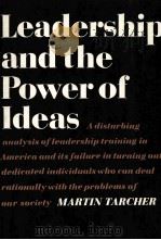 LEADERSHIP AND THE POWER OF IDEAS 1966 PDF电子版封面