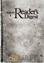 READER'S DIGEST NAVEMBER 1     PDF电子版封面     