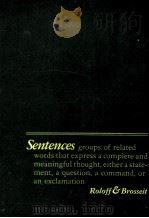 SENTENCES 1979 PDF电子版封面 0024774006