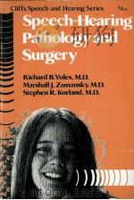 SOEECH-HEARING APTHOLOGY AND SURGERY 1979 PDF电子版封面 0822018284