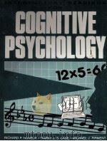 COGNITIVE PSYCHOLOGY   1991  PDF电子版封面  0879679247   