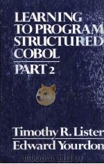 LEARNING TO PROGRAM IN STRUCTURED COBOL PART 2（1978 PDF版）