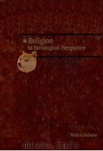 RELIGION IN SOCIOLOGICAL PERSPECTIVE 1984 PDF电子版封面 0256031274