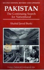 PAKISTAN THE CONTINUING SEARCH FOR NATIONHOOD SECOND EDITION REVISED AND UPDATED（1991 PDF版）