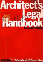 ARCHITECT'S LEGAL HANDBOOK THE LAW FOR ARCHITECTS FIFTH EDITION 1990 PDF电子版封面 0750612193