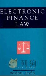 ELECTRONIC FINANCE LAW 1991 PDF电子版封面 0859416941