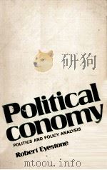 POLITICAL ECONOMY POLITICS AND POLICY ANALYSIS 1972 PDF电子版封面