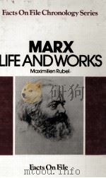 MARX LIFE AND WORKS MAXIMILIEN RUBEL（1965 PDF版）