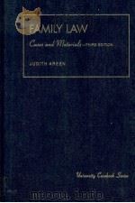 FAMILY LAW CASES AND MATERIALS THIRD EDITION（ PDF版）