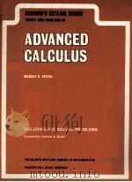 THEORY AND PROBLEMS OF ADVANCED CALCULUS 1963 PDF电子版封面