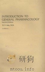 INTRODUCTION TO GENERAL PHARMACOLOGY SECOND EDITION 1978 PDF电子版封面 0838543316 T.Z.CSAKY