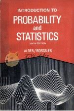 INTRODUCTION TO PROBABILITY AND STATISTICS SIXTH EDITION 1976 PDF电子版封面 0716704676