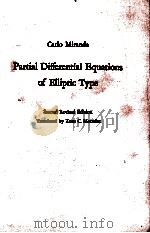 PARTIAL DIFFERENTIAL EQUATIONS OF ELLIPTIC TYPE:SECOND REVISED EDITION 1977 PDF电子版封面