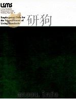 EMPLOYMENT DATA FOR THE MEASUREMENT OF LIVING STANDARDS（1985 PDF版）