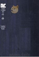 THE BRITISH LIBRARY GENERAL SUBJECT CATALOGUE 1975 TO 1985 69   1986  PDF电子版封面  0862917190   