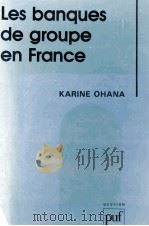 LES BANQUES DE GROUPE EN FRANCE 1991 PDF电子版封面 2130434150