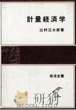 計量経済学 1981 PDF电子版封面 辻村江太郎