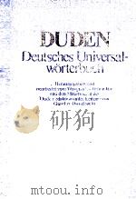 DUDEN DEUTSCHES UNIVERSAL-W?RTER BUCH 1983 PDF电子版封面
