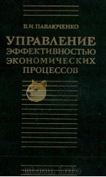 УПРАВЛЕНИЕ ЭФФЕКТИВНОСТЬЮ ЭКОНОМИЧЕСКИХ ПРОЦЕССОВ 1986 PDF电子版封面 В.И.ПАВЛЮЧЕНКО