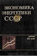 ЭКОНОМИКА ЭНЕРГЕТИКИ СССР 1986 PDF电子版封面 А. Н. ШИШОВА