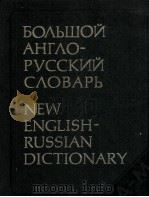 БОЛЬШОЙ АНГЛО-РУССКИЙ СЛОВАРЬ ТОМ I А-М（1987 PDF版）