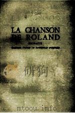 LA CHANSON DE ROLAND EXTRAITS TRADUITS D‘APRèS LE MANUSCRIT D‘OXFORD 1935 PDF电子版封面