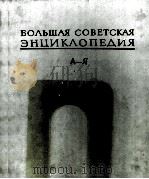 БОЛЬШАЯ СОВЕТСКАЯ ЭНЦИКЛОПЕДИЯ А-Я 1981 PDF电子版封面