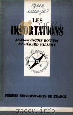 LES IMPORTATIONS 1982 PDF电子版封面 JEAN-FRANOIS BOITTIN ET GéRARD