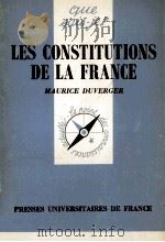 LES CONTITUTIONS DE LA FRANCE（1944 PDF版）