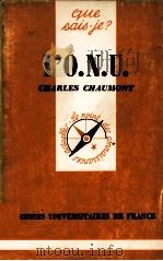 L'O.N.U. 1957 PDF电子版封面 CHARLES CHAUMONT