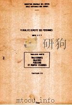 FISCALITE DIRECTE DES PERSONNES SERIE 6 F P FASCICULE III 1982 PDF电子版封面