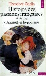 HISTOIRE DES PASSIONSFRAN?AISES 1848-1945（1977 PDF版）
