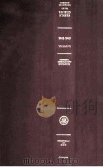 FOREIGN RELATIONS OF THE UNITED STATES 1961-1963 VOLUMEⅥ 1996 PDF电子版封面 0160420180