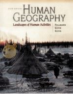 HUMAN GEOGRAPHY:LANDSCAPES OF HUMAN ACTIVITIES SIXTH EDITION   1999  PDF电子版封面  0697384977   