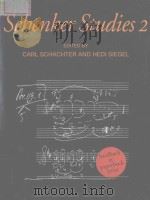 Schenker studies 2   1999  PDF电子版封面    Carl Schachter and Hedi Siegel 