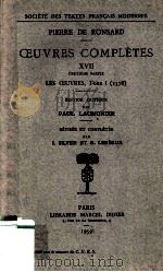 Oeuvres complètes : XVII 2 1959 PDF电子版封面