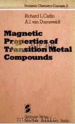 Magnetic Properties of Transition Metal Compounds（1977 PDF版）