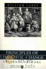 Principles of Linguistic Change Volume 1 1994 PDF电子版封面 WILLIAM LABOV